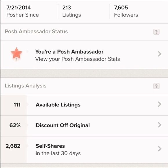 🌟Posh ambassador🌟❤️follow me insta- MissLuLaLa❤️ - Picture 6 of 7